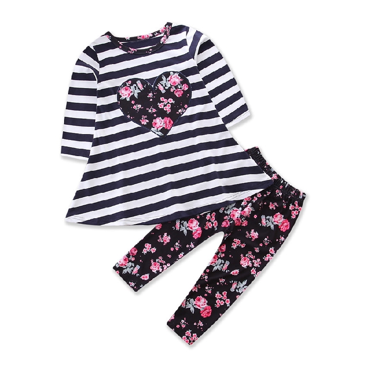 km2998 เสื้อ+กางเกง+ที่คาดผม size 80-120 5 ตัวต่อแพ็ค