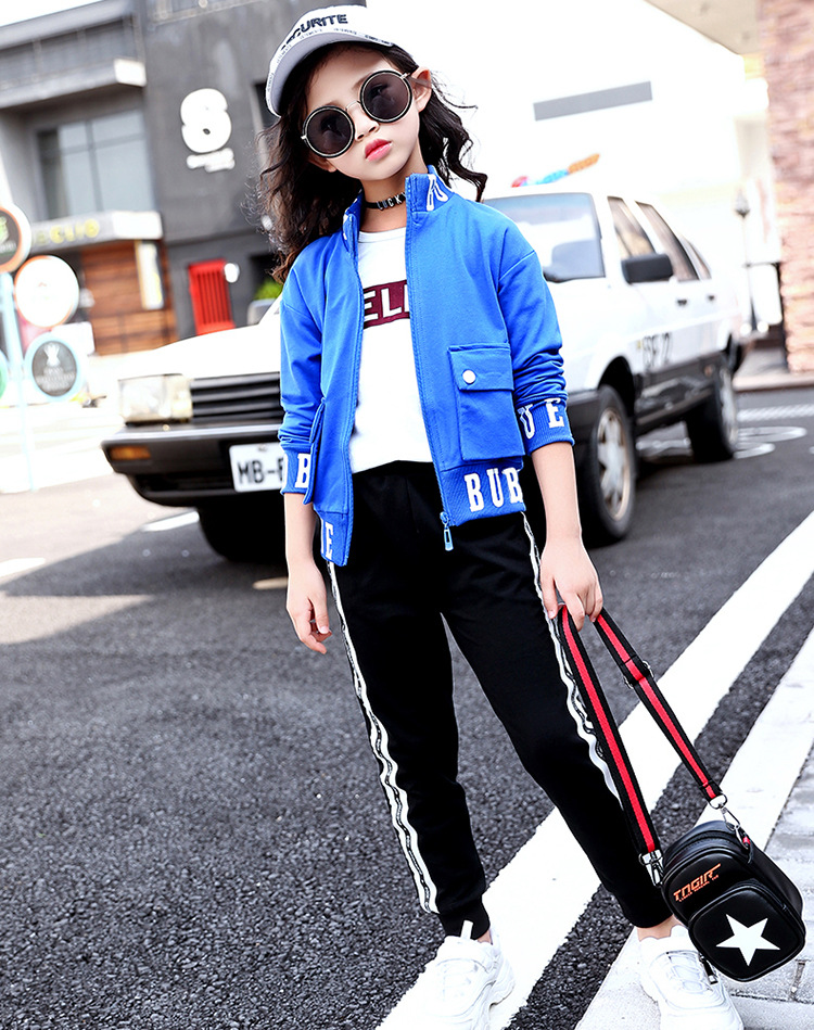pa562 เซ็ท 3 ชิ้น เสื้อคลุม+เสื้อ+กางเกง size 170 จำนวน3 ตัวต่อแพ็ค (คละสีได้)