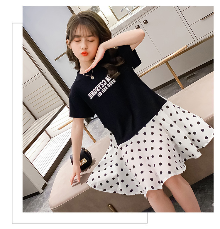 dr4954 เดรส เด็กโต 3 ตัวต่อแพ็ค 110-160 (เลือกไซส์ได้ให้ครบแพ็ค)