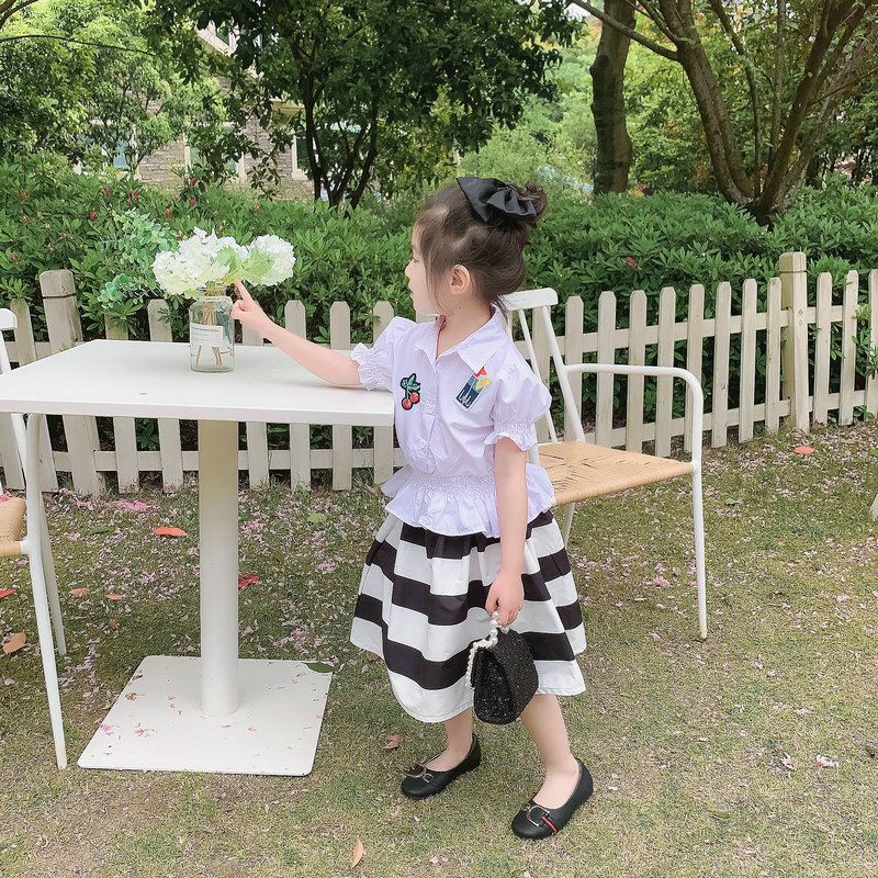yw972 เสื้อ+กระโปรง size 7-15 5 ชุดต่อแพ็ค