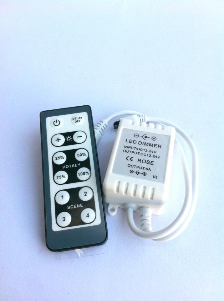 LED ดิมเมอร์(กล่องหรี่ไฟ LED) +รีโมท