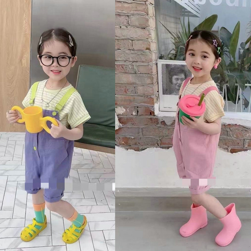 yw1374 เสื้อ+เอี๊ยม size 7-15 5 ชุดต่อแพ็ค (เลือกไซส์ได้ ให้ครบแพ็ค)