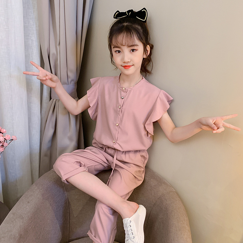 dr4956 เสื้อ+กางเกง เด็กโต 3 ตัวต่อแพ็ค 110-160 (เลือกไซส์ได้ให้ครบแพ็ค)