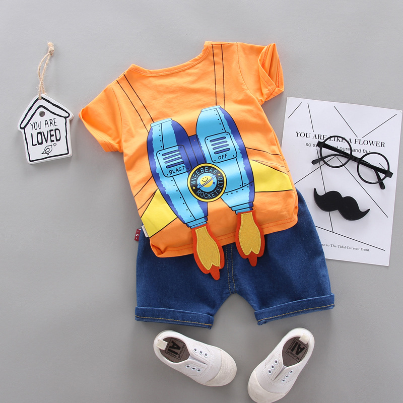 ha1597 เสื้อ+กางเกง size 80-110 จำนวน 4 ตัวต่อแพ็ค