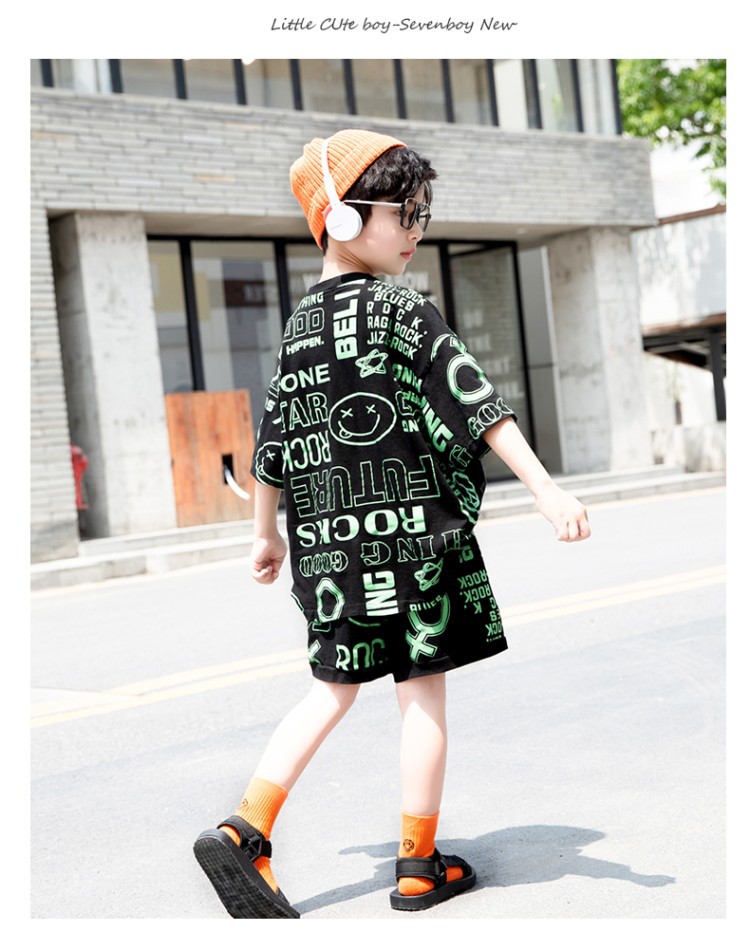 dr4873 เสื้อ+กางเกง เด็กโต 3 ตัวต่อแพ็ค 110-160 (เลือกไซส์ได้ให้ครบแพ็ค)