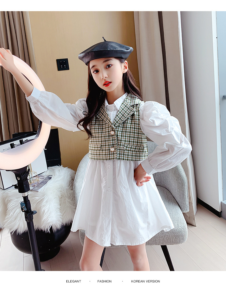 dr4670 เสื้อ+เดรส เด็กโต 3 ตัวต่อแพ็ค 110-160 (เลือกไซส์ได้ให้ครบแพ็ค)
