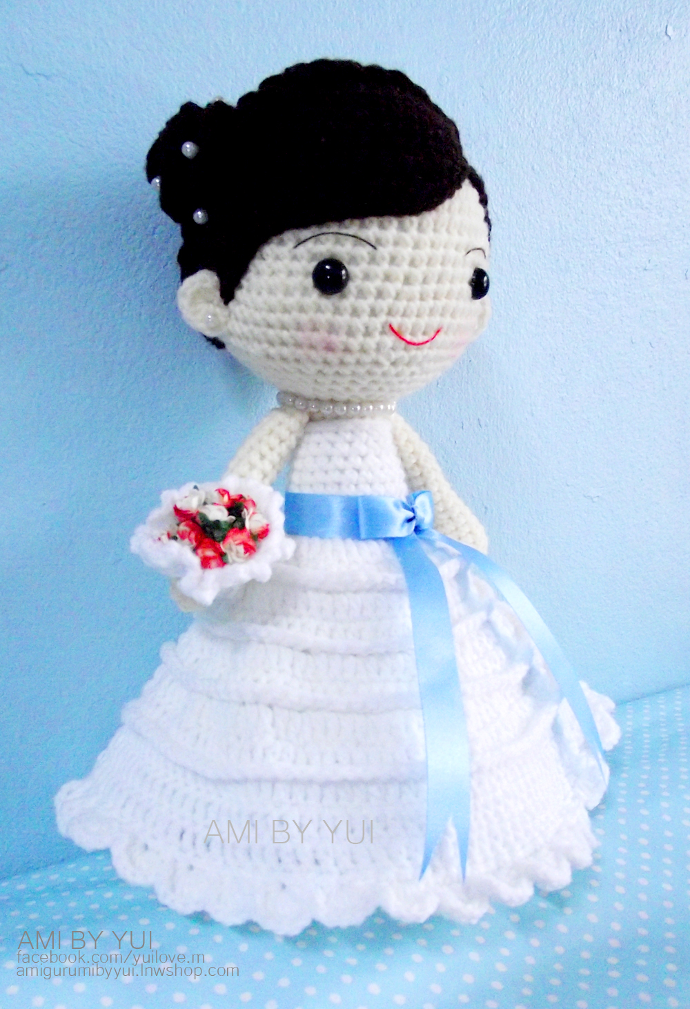 ตุ๊กตาแต่งงาน เจ้าบ่าว-เจ้าสาว 11 นิ้ว แบบที่ 2