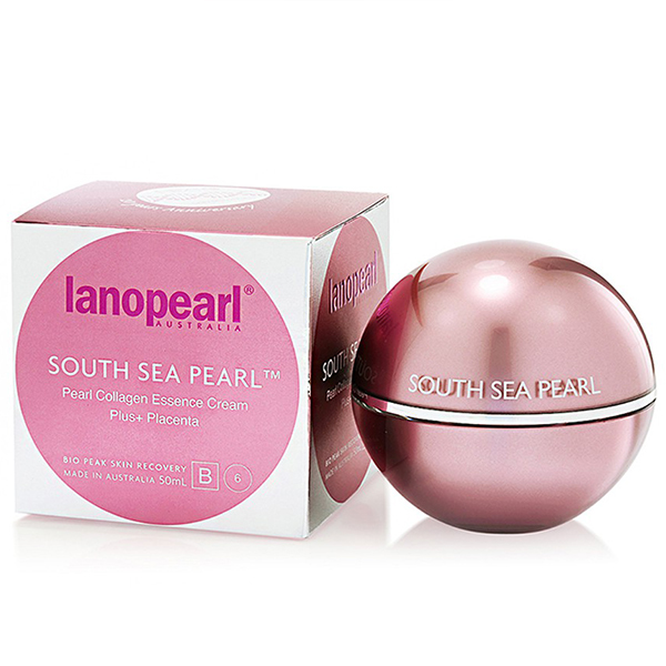 พร้อมส่ง ผิวกระจ่างใส ครีม Lanopearl South Sea Pearl Pearl Collagen Essence Cream Plus+ Placenta 50ml.