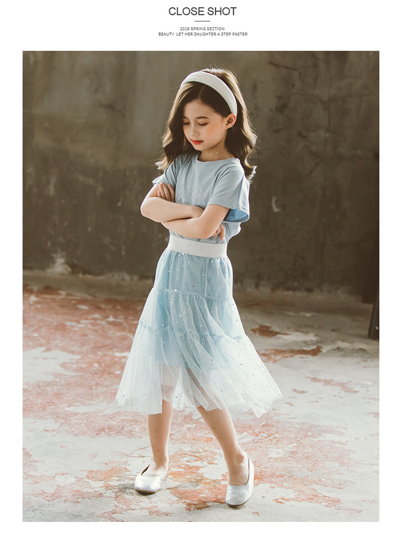 dr4947 เสื้อ+กระโปรง เด็กโต 3 ตัวต่อแพ็ค 110-160 (เลือกไซส์ได้ให้ครบแพ็ค)