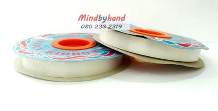 ริบบิ้นพับเหรียญโปรยทาน