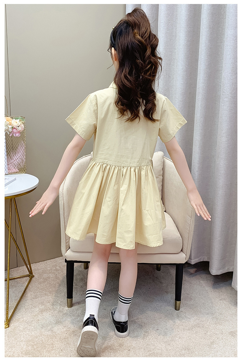 dr4988 เดรส เด็กโต 3 ตัวต่อแพ็ค 110-160 (เลือกไซส์ได้ให้ครบแพ็ค)