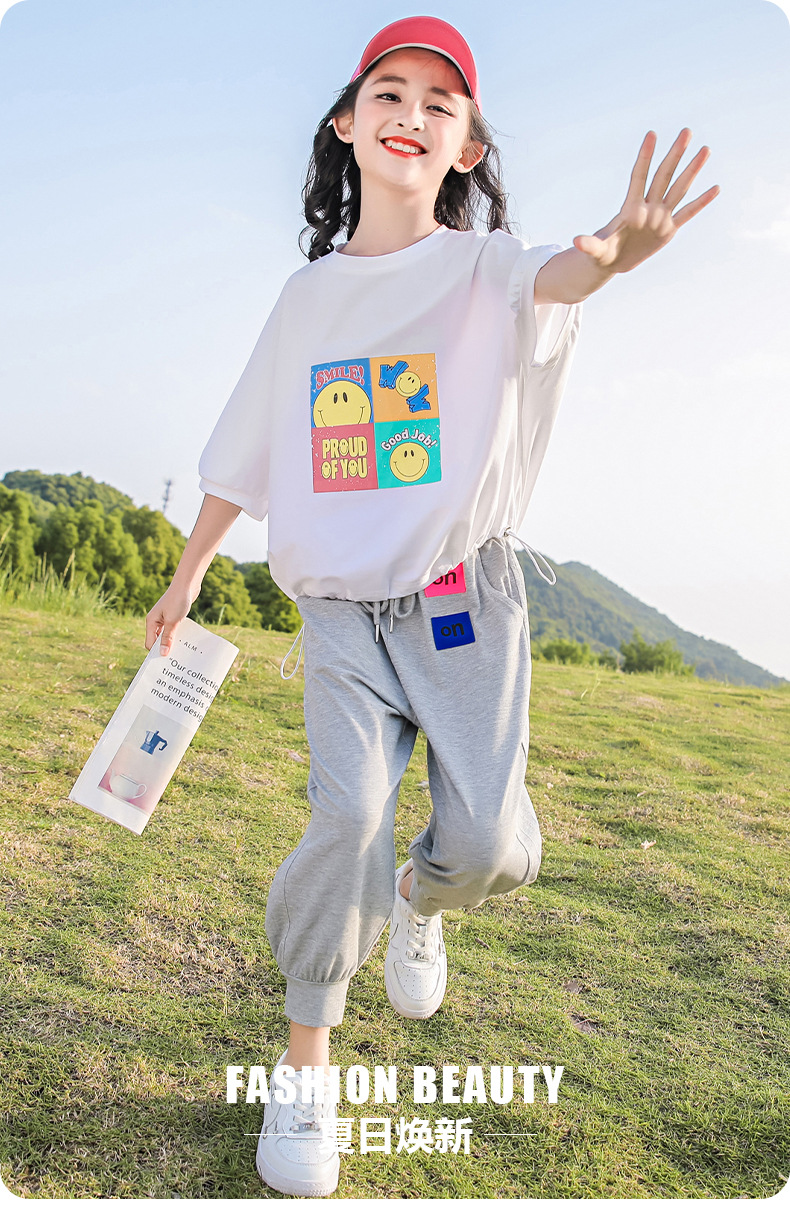 dr5456 เสื้อ+กางเกง เด็กโต 3 ตัวต่อแพ็ค 110-170 (เลือกไซส์ได้ให้ครบแพ็ค)