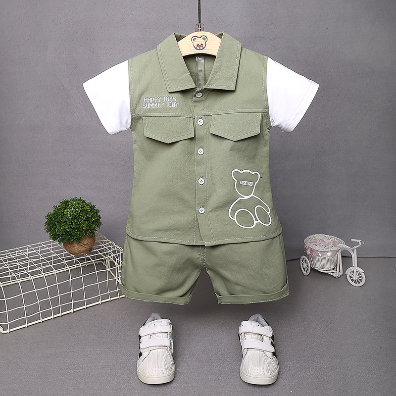 ha1377 เสื้อ+กางเกง size 80-110 จำนวน 4 ตัวต่อแพ็ค