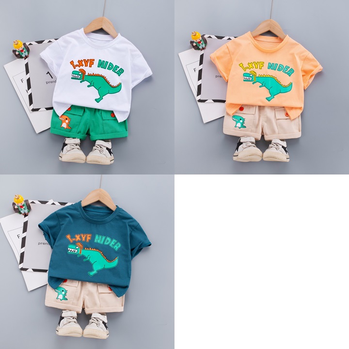 ha1326 เสื้อ+กางเกง size 80-120 จำนวน 5 ตัวต่อแพ็ค