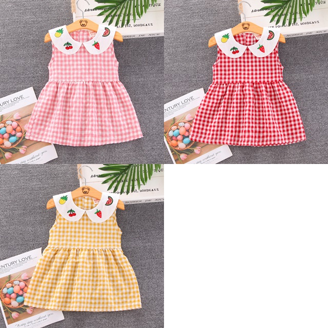 ha1601 เดรส size 80-110 จำนวน 4 ตัวต่อแพ็ค