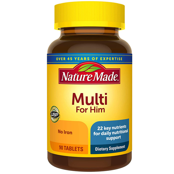 พร้อมส่ง วิตามินรวมผู้ชาย Nature Made Men's Multi 90 เม็ด