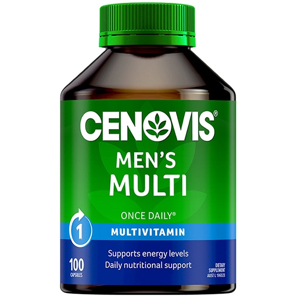 พร้อมส่ง วิตามินรวมเสริมสร้างฮอร์โมนชาย Cenovis Men's Multi