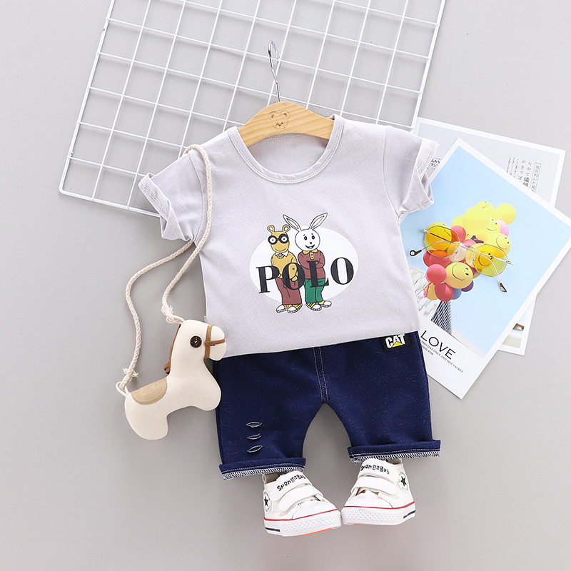ha710 เสื้อ+กางเกง size 80-110 4ตัวต่อแพ็ค