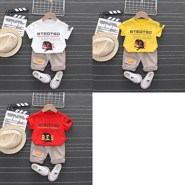 ha1358 เสื้อ+กางเกง size 80-120 จำนวน 5 ตัวต่อแพ็ค