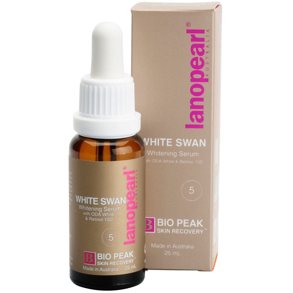 พร้อมส่ง เซรั่มหน้าใส Lanopearl White Swan Whitening Serum 25ml.