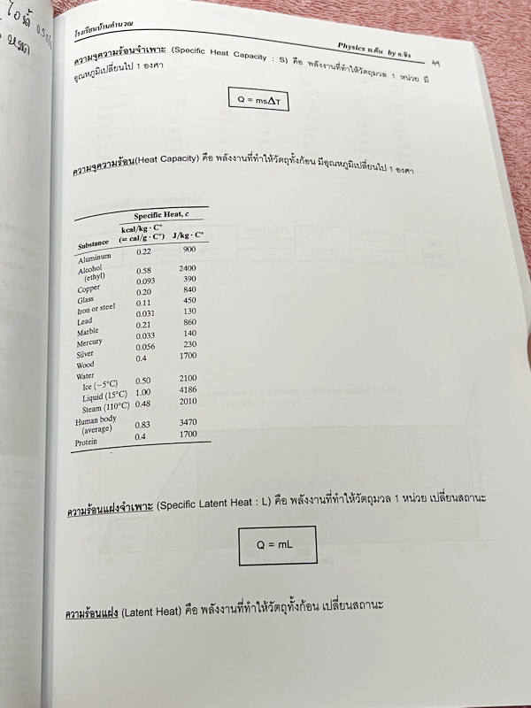 ►อ.ขิง◄ หนังสือกวดวิชา วิทยาศาสตร์ (ฟิสิกส์) ม.ต้น เล่ม 1+2 ครูขิง โรงเรียนบ้านคำนวณ มีสรุปเนื้อหาคลอบคลุมระดับชั้น ม.1-2-3 ทั้งหมด เนื้อหายากลึกถึงเตรียมตัวสอบเข้าม.4โรงเรียนดัง มีโจทย์แบบฝึกหัดประจำบท จดบางหน้า จดละเอียด ไม่มีเฉลย หนังสือเล่มหนาใหญ่ทั้ง