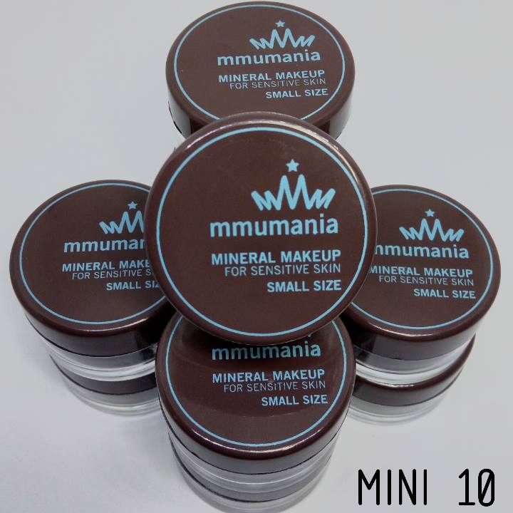 ขนาดจัดชุดเล็ก 10 ชิ้น 500 บาท MMUMANIA mineral makeup : Mini Custom Kit 10 pcs.