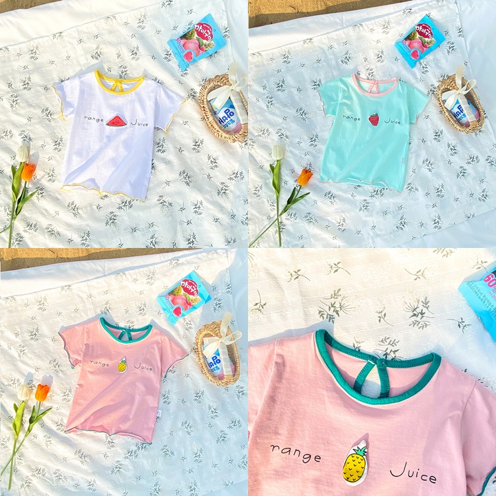 ha1760 เสื้อ size 80-130 จำนวน 6 ตัวต่อแพ็ค