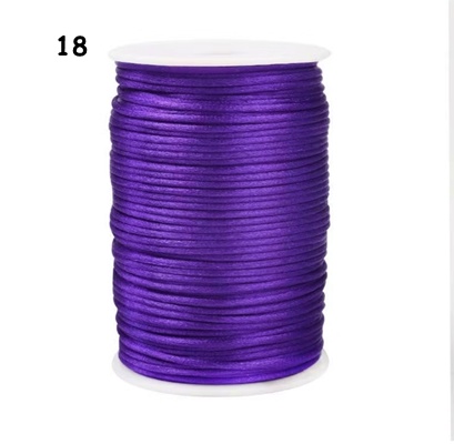 เชือกหางหนู / เชือกจีน 18 สีม่วงน้ำเงิน