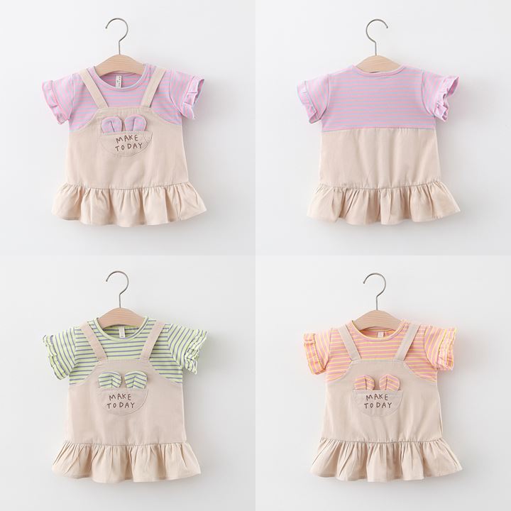 my2406 เดรส size 80-110 จำนวน 4ตัว ต่อแพ็ค
