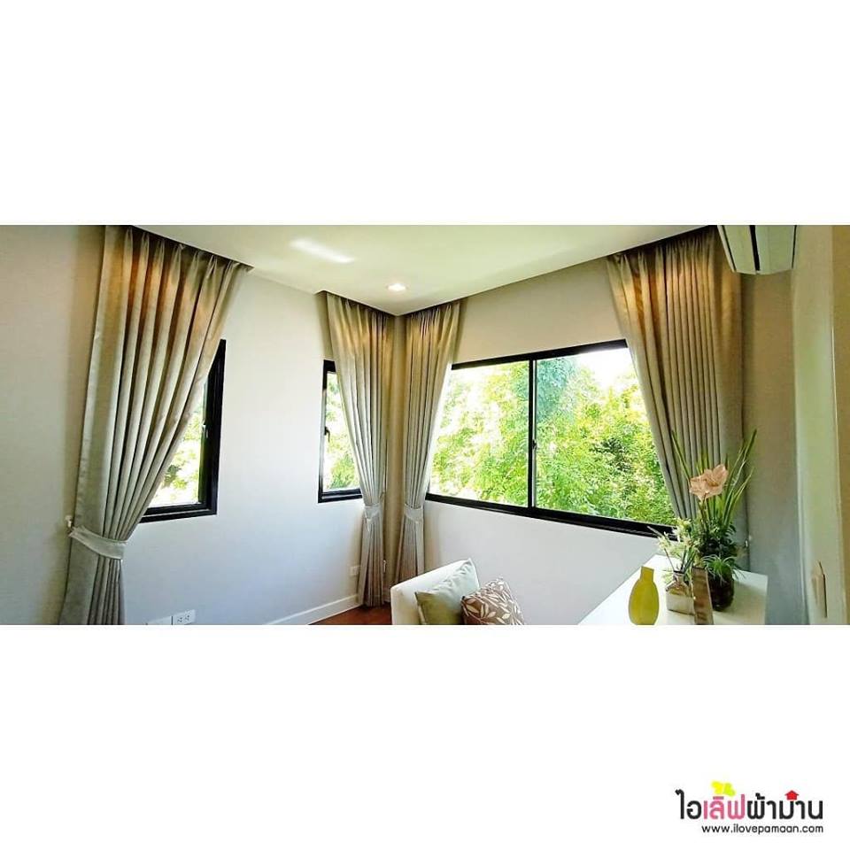 [H440] Centro รามอินทรา ม่านจีบ และม่านพับ ผ้ากันแสงแดด