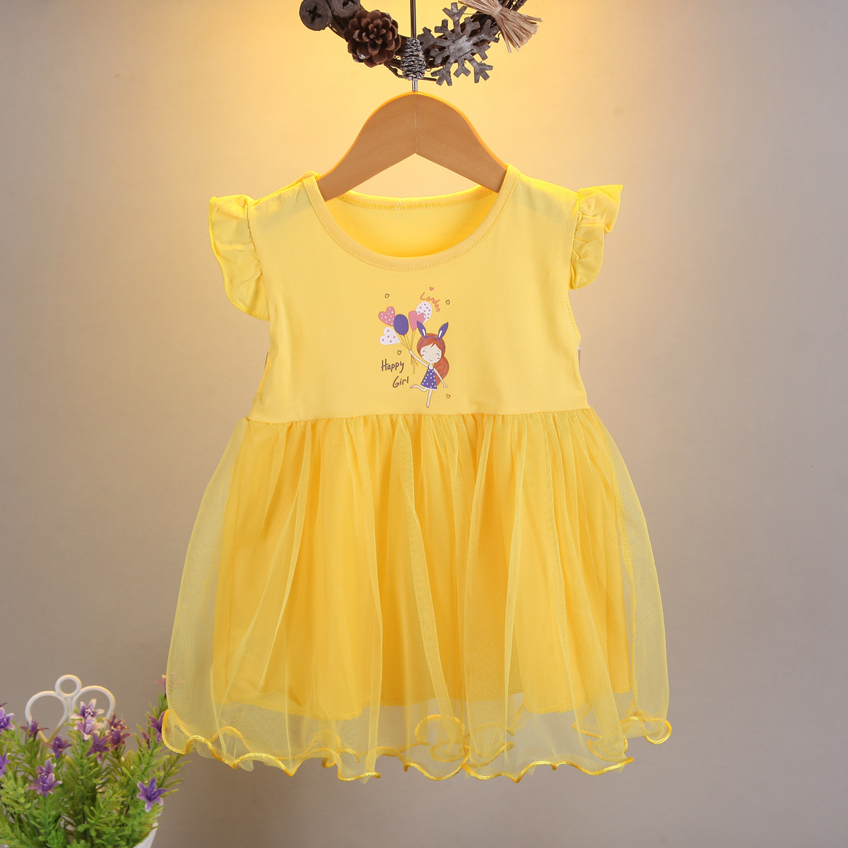 ha1348 เดรส size 80-120 จำนวน 5 ตัวต่อแพ็ค