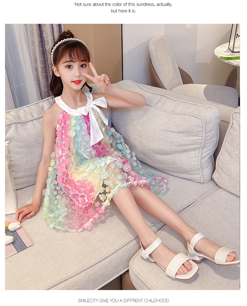 dr4937 เดรส เด็กโต 3 ตัวต่อแพ็ค 110-160 (เลือกไซส์ได้ให้ครบแพ็ค)