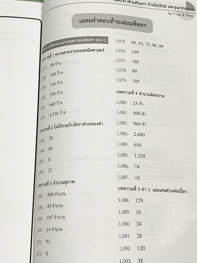 ►สอบเข้ากำเนิดวิทย์,มหิดลรอบ 1 รอบ 2,จุฬาภรณ์◄ หนังสือกวดวิชา พี่แท๊ป / พี่ป่านเอเลเวล A Level ครบเซ็ท เล่ม 1-3 ติวเข้มคณิตศาสตร์สอบเข้ามหิดล กำเนิดวิทย์ จุฬาภรณ์ ในหนังสือมีสรุปสูตรสำคัญ และโจทย์แบบทดสอบทั้งหมด 1,237 ข้อ อาจารย์มีเน้นจุดที่ต้องระวัง และม