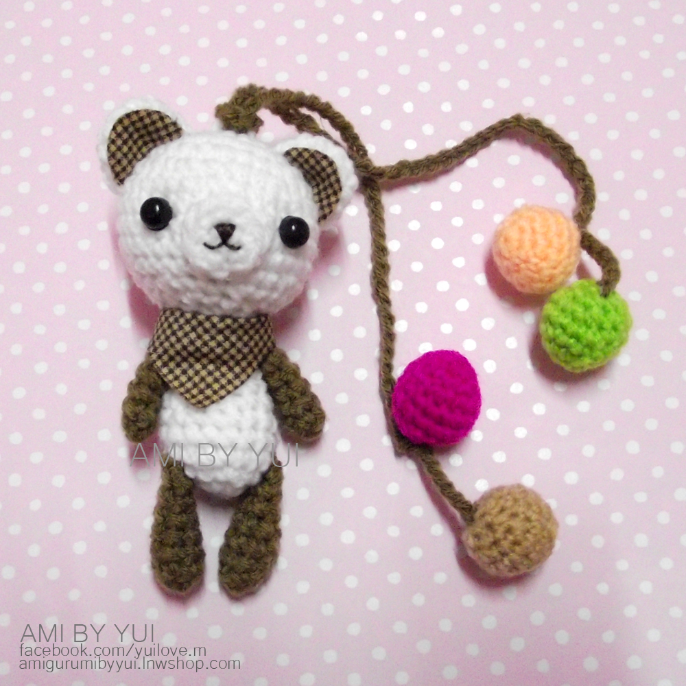 พวงห้อยกระเป๋าหมีขี้หนาว