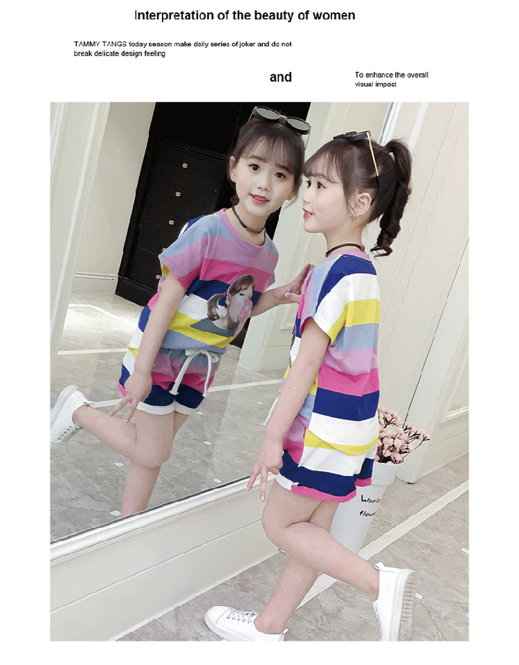 dr4854 เสื้อ+กางเกง เด็กโต 3 ตัวต่อแพ็ค 110-160 (เลือกไซส์ได้ให้ครบแพ็ค)