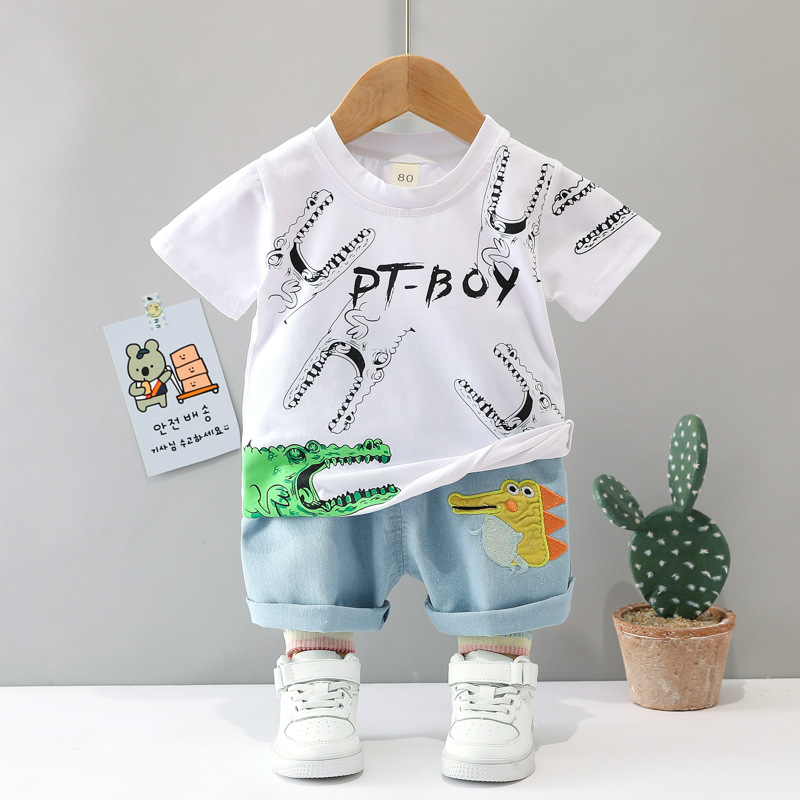 ha1562 เสื้อ+กางเกง size 80-110 จำนวน 4 ตัวต่อแพ็ค