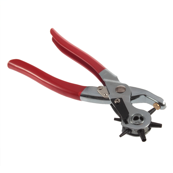 คีมเจาะรูเข็มขัด 6 ขนาด ( belt hole puncher plier )