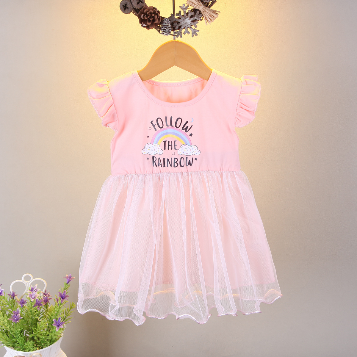 ha1353 เดรส size 80-120 จำนวน 5 ตัวต่อแพ็ค