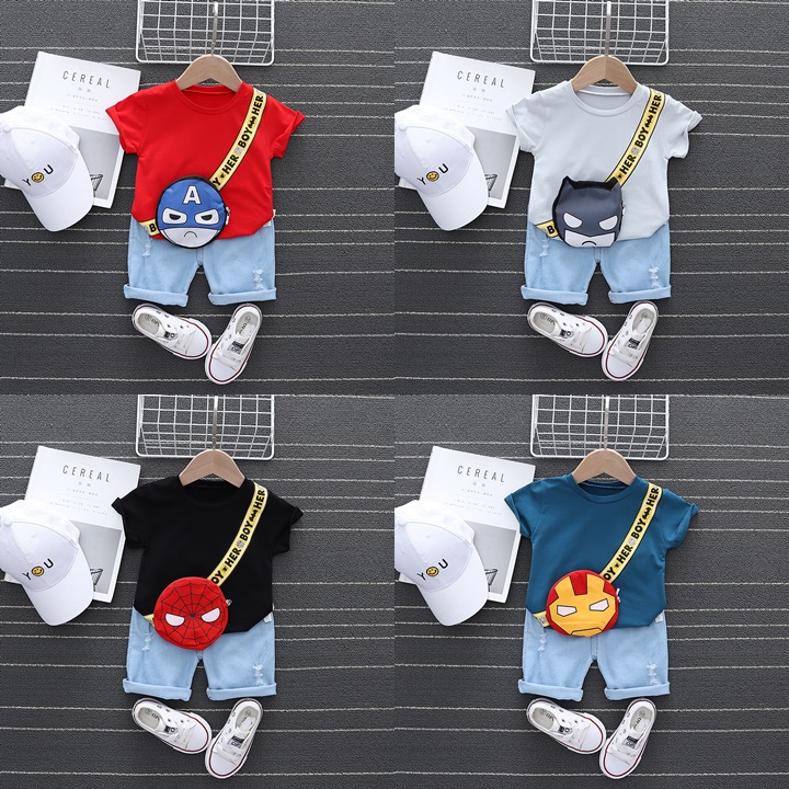 ha1513 เสื้อ+กางเกง size 80-120 จำนวน 5 ตัวต่อแพ็ค