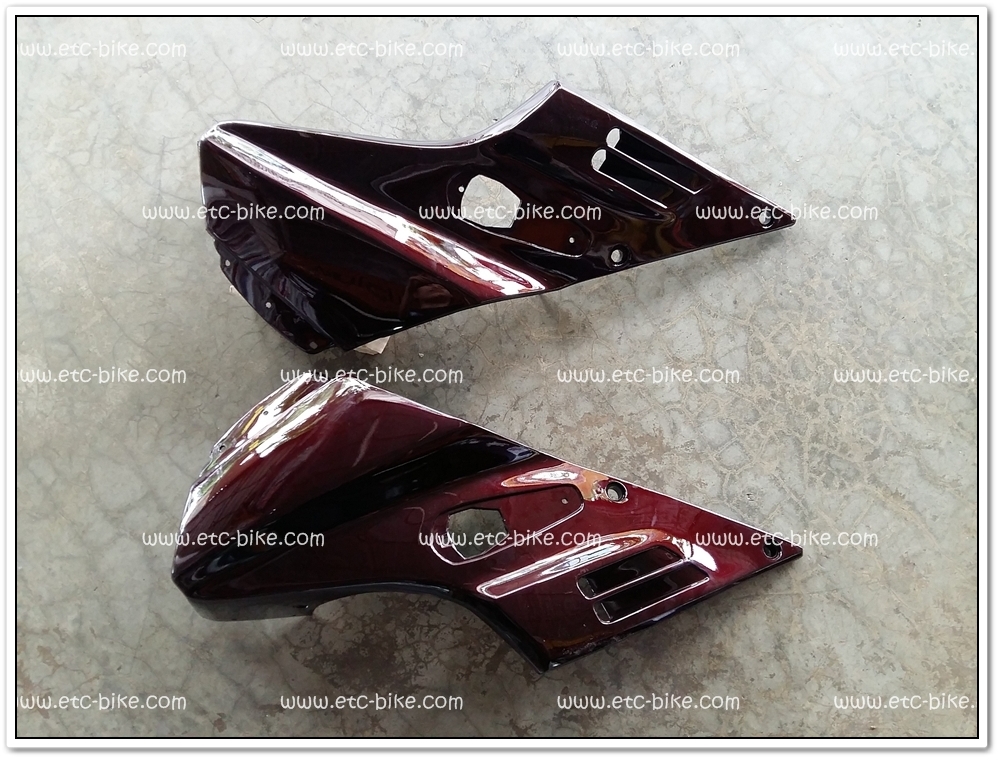 หน้ากากหน้า VR150 สีเปลือกมังคุด