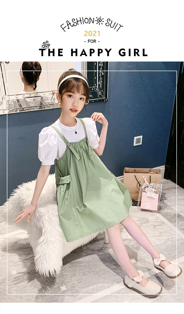 dr4989 เสื้อ+กระโปรง เด็กโต 3 ตัวต่อแพ็ค 110-170 (เลือกไซส์ได้ให้ครบแพ็ค)