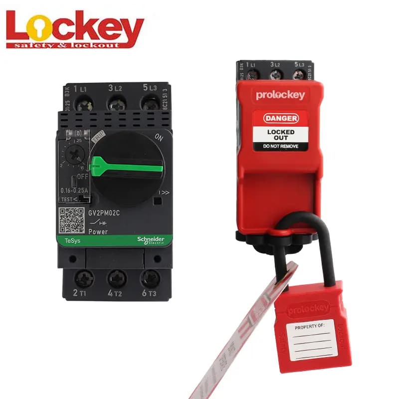ตัวล็อคเบรคเกอร์แบบหมุน CBL62