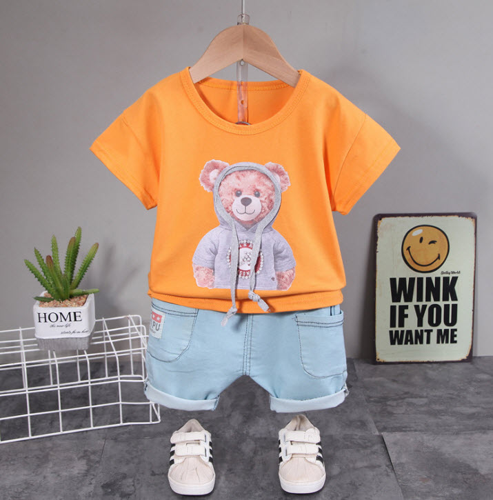 ha1255 เสื้อ+กางเกง size 80-120 จำนวน 5 ตัวต่อแพ็ค