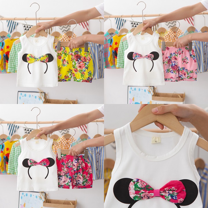 ha1570 เสื้อ+กางเกง size 80-110 จำนวน 4 ตัวต่อแพ็ค