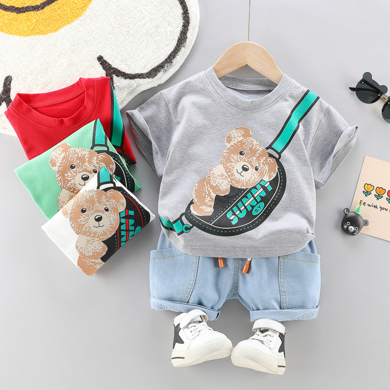 ha1547 เสื้อ+กางเกง size 80-120 จำนวน 5 ตัวต่อแพ็ค