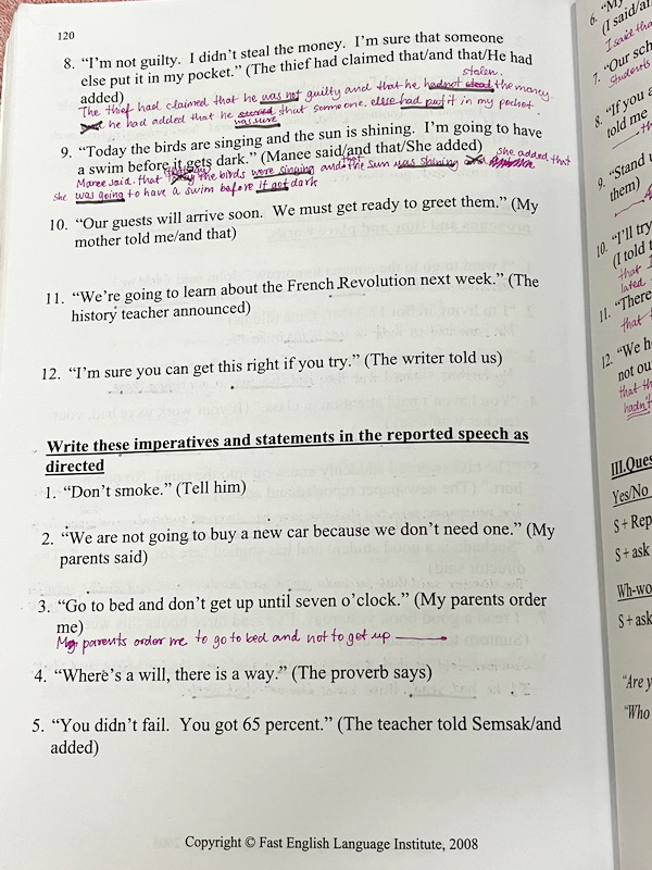 ►Fast English◄ หนังสือกวดวิชา Fast English เล่ม Grammar สรุปแกรมม่าแบบเรียนเร็ว รู้เร็ว จำง่าย มีทั้งหมด 30 บท มีสรุปสูตรแกรมม่าแบบย่นย่อบรรทัดเดียวแต่มีความละเอียดมาก ทำให้อ่านง่าย เข้าใจง่าย มีตัวอย่างประกอบทุกสูตร มีโจทย์ประจำบท จดครบเกือบทั้งเล่ม จดละ