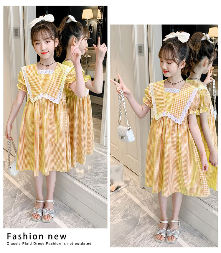 dr4824 เดรส เด็กโต 3 ตัวต่อแพ็ค 110-160 (เลือกไซส์ได้ให้ครบแพ็ค)