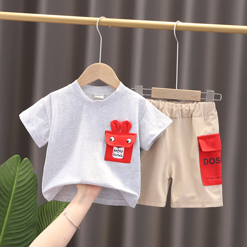 ha1572 เสื้อ+กางเกง size 80-110 จำนวน 4 ตัวต่อแพ็ค