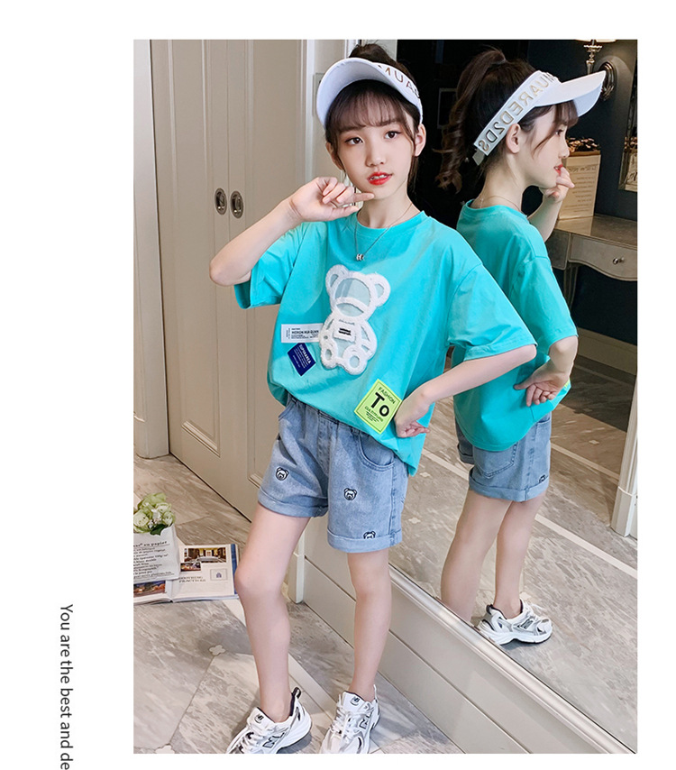 dr5414 เสื้อ+กางเกง เด็กโต 3 ตัวต่อแพ็ค 110-170 (เลือกไซส์ได้ให้ครบแพ็ค)