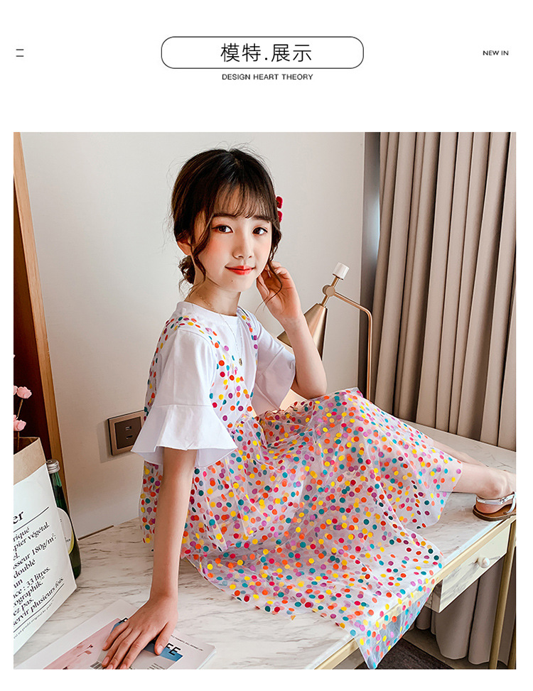 dr4811 เดรส เด็กโต 3 ตัวต่อแพ็ค 110-170 (เลือกไซส์ได้ให้ครบแพ็ค)